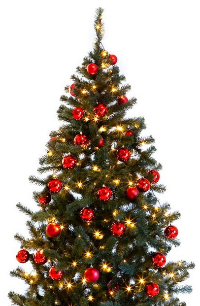 Geschmückter Weihnachtsbaum