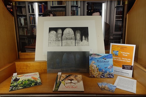 Ausstellung Vlcek Mittelmeer - Schaufenster